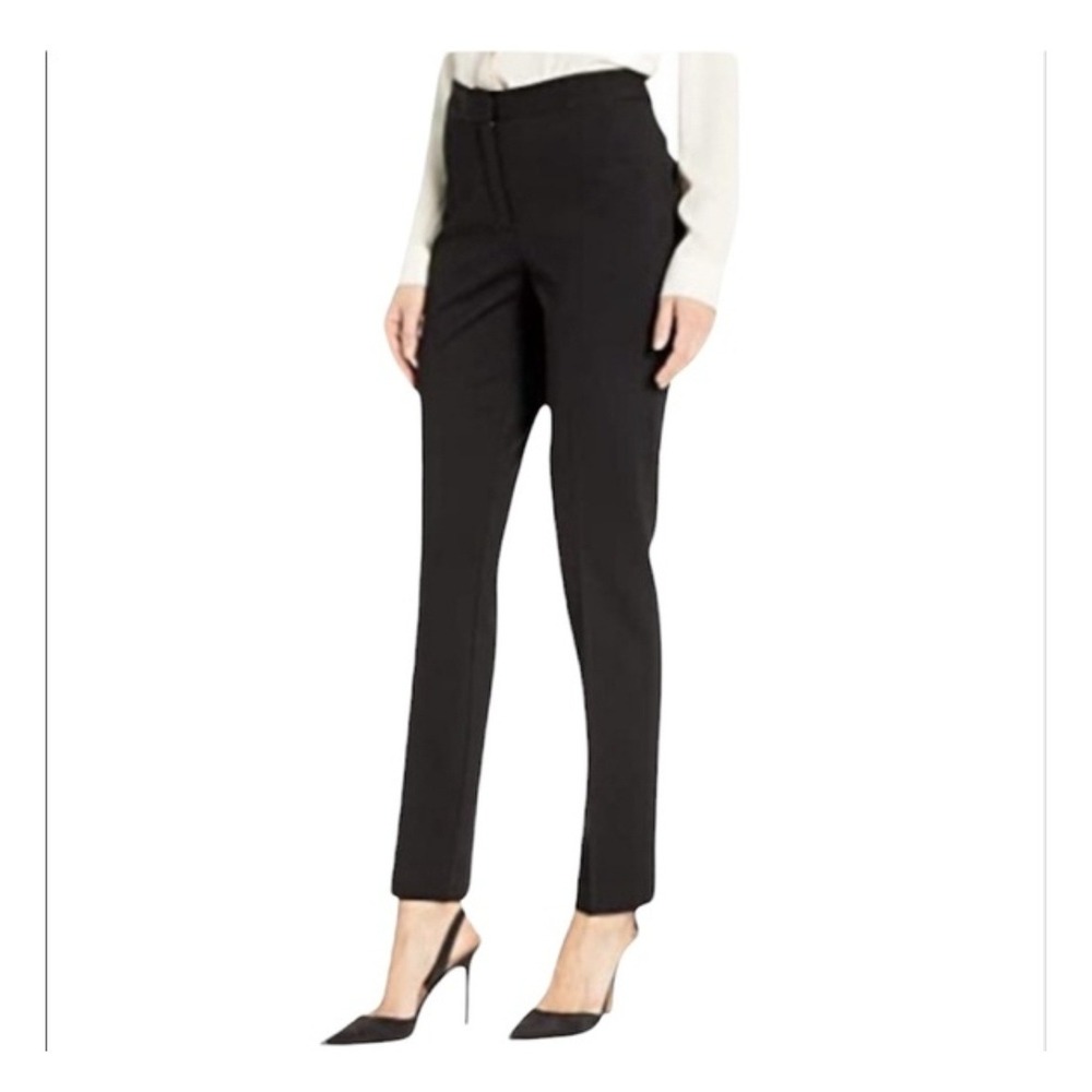 Vince Camuto Womens 10P New High Rise Tapered Textured Office Career Dress Pants